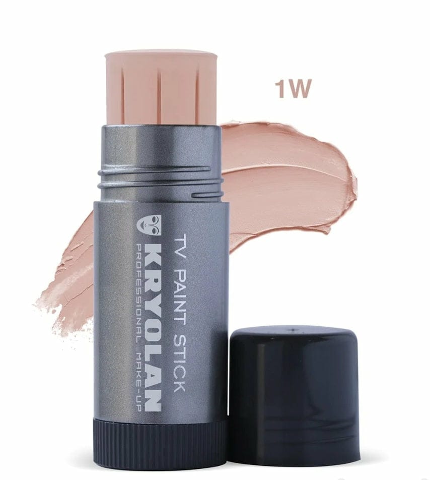 Kryolan TV Paint Stick Foundation Offering Professional Coverage With Smooth Application And Long Lasting Finish - 1W