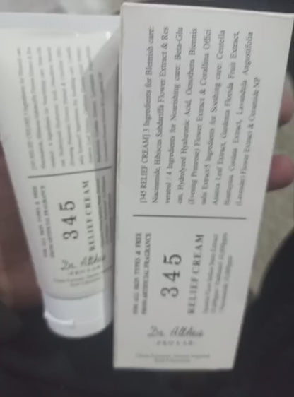 Dr Althea 345 Relief Cream Providing Gentle Care Soothing Formula Durable Quality Comfortable Use - 50ML